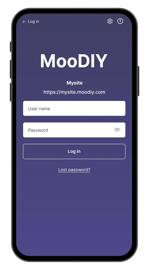 Screenshot of NubeAula Premium App interface